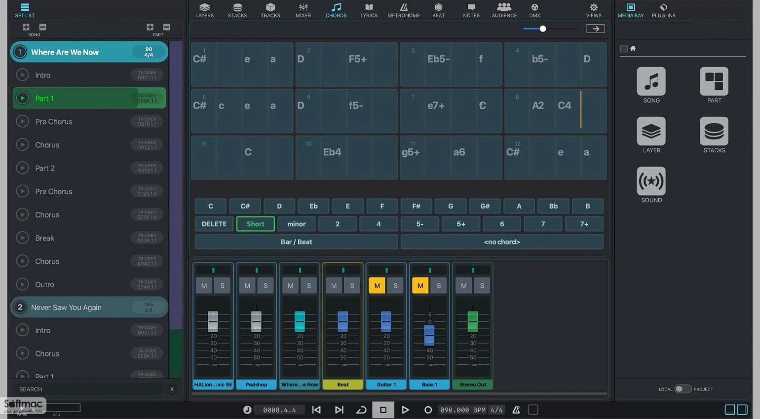 اسکرینشات 1 Steinberg VST Live Pro