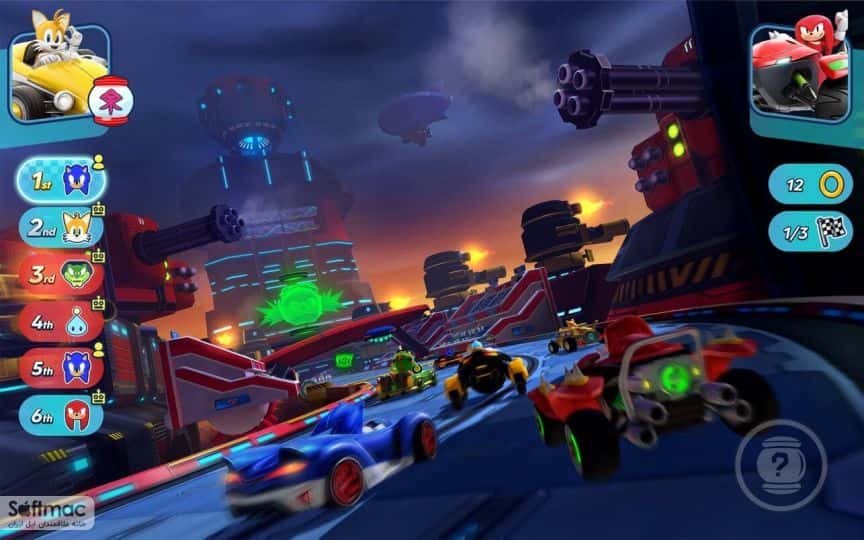 اسکرینشات 2 Sonic Racing