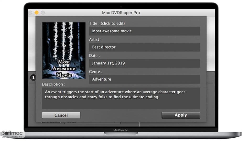 اسکرینشات 1 Mac DVDRipper Pro
