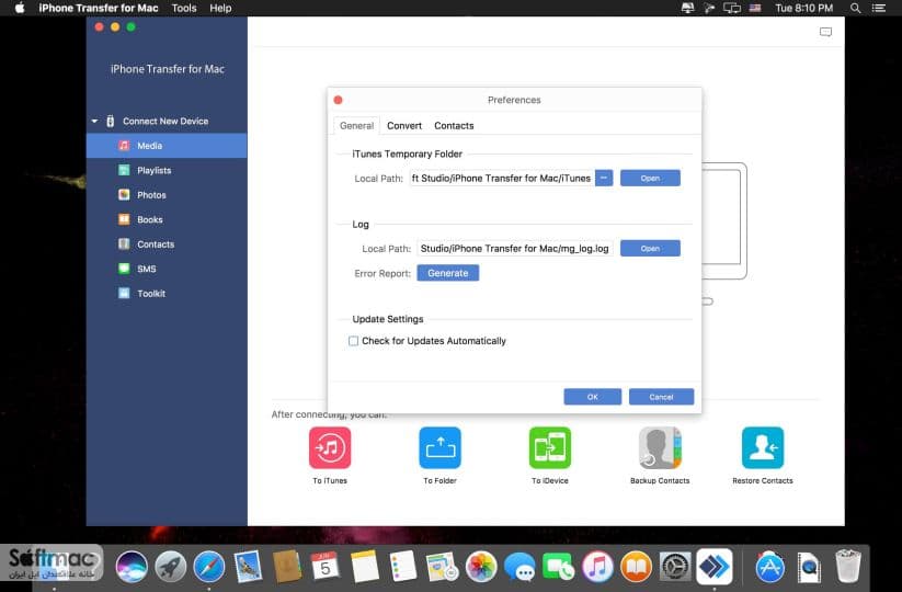 اسکرینشات 1 Apeaksoft iPhone Transfer