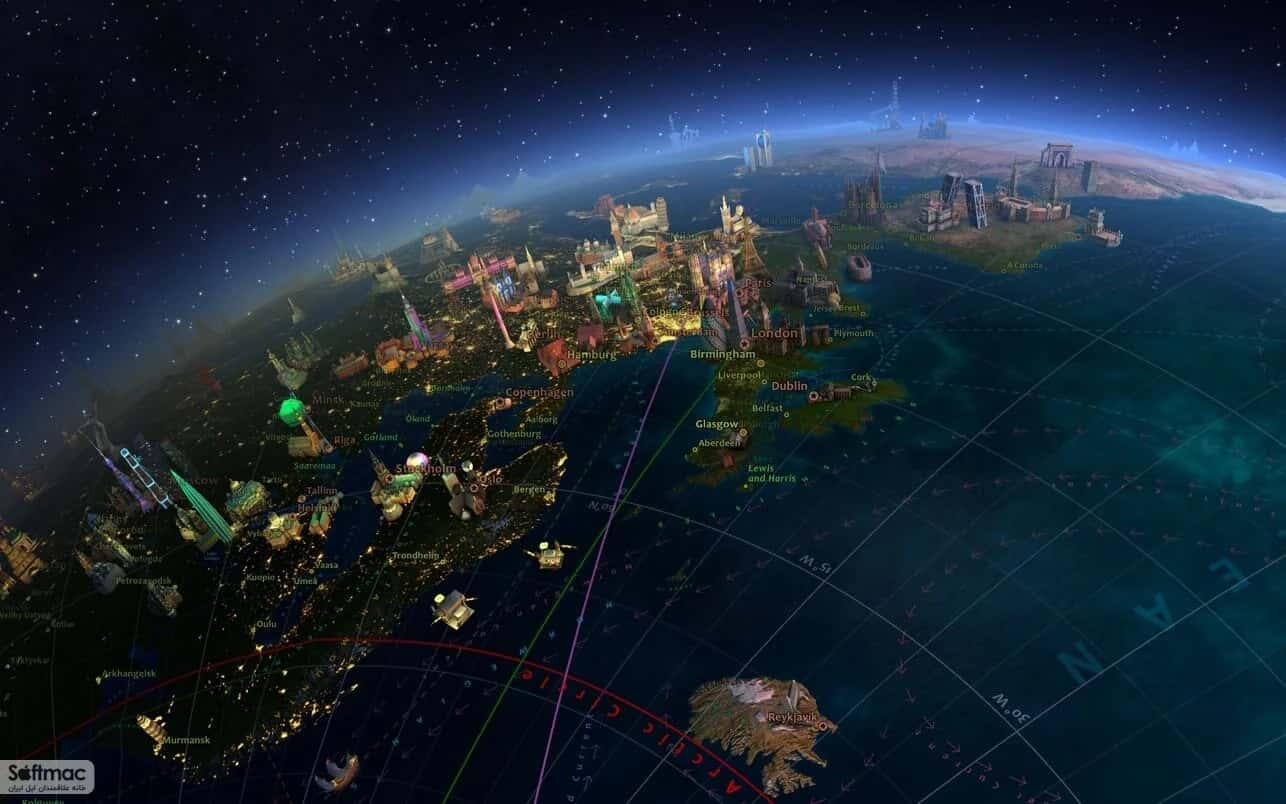 اسکرینشات 3 Earth 3D