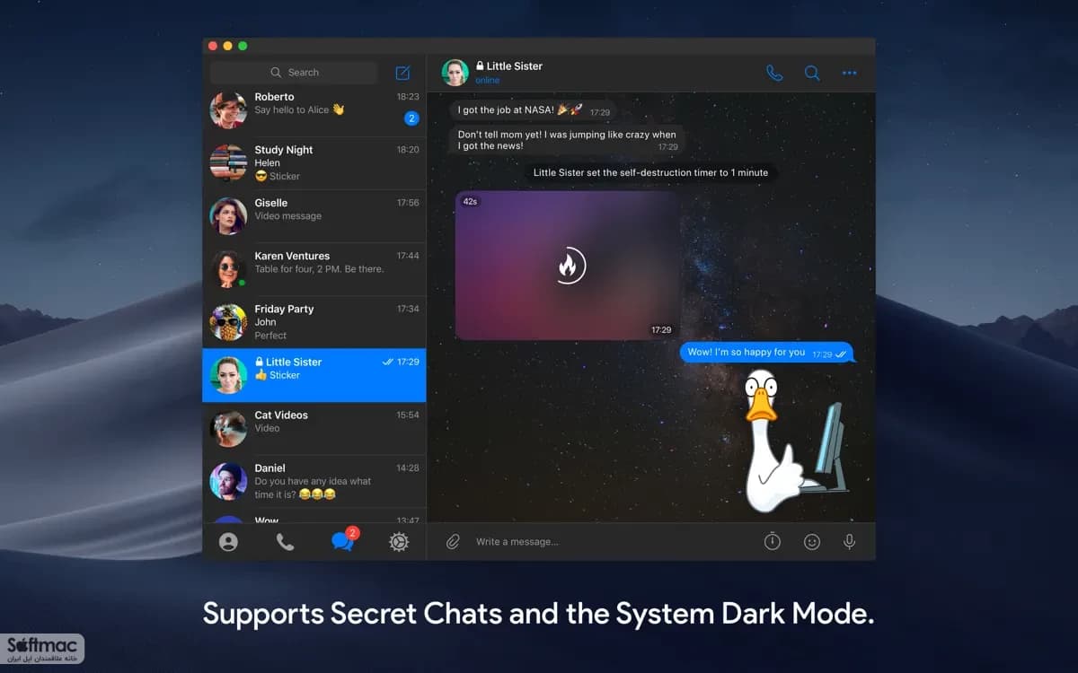 اسکرینشات 1 Telegram