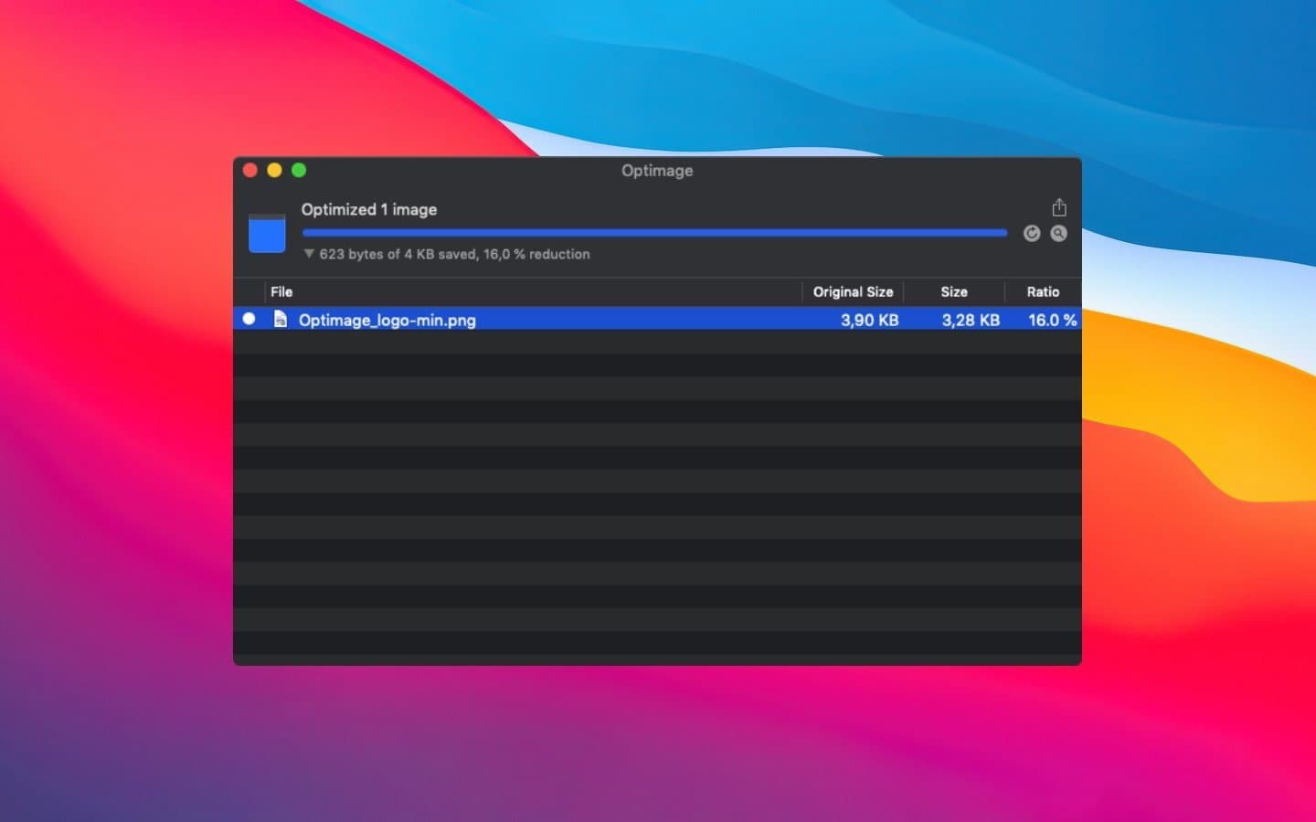 اسکرینشات 1 Optimage