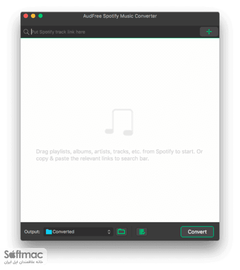 اسکرینشات 3 AudFree Spotify Music Converter