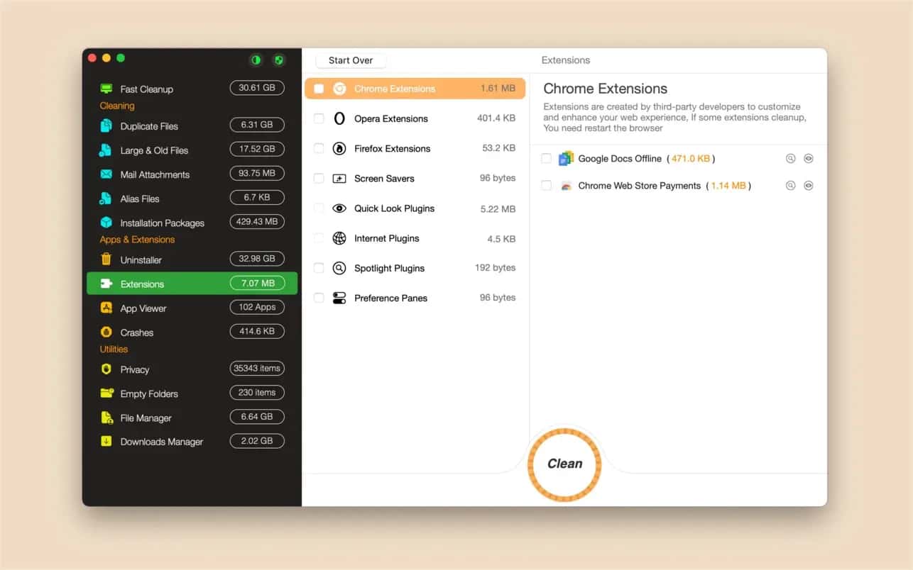 اسکرینشات 3 OS Cleaner Pro