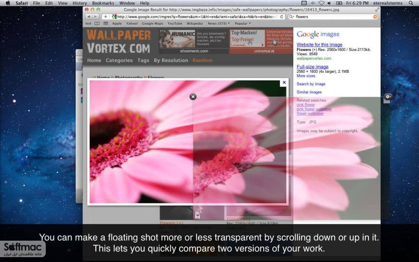 اسکرینشات 1 ScreenFloat