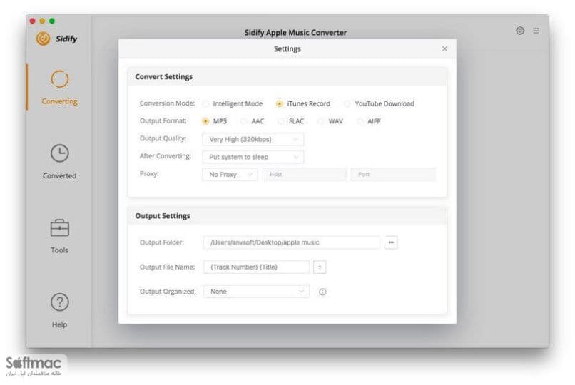 اسکرینشات 1 Sidify Apple Music Converter