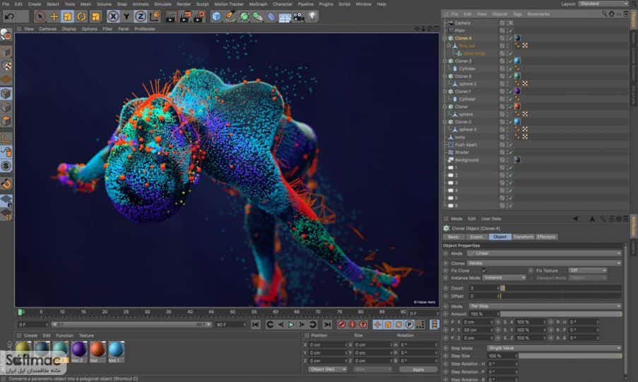 اسکرینشات 3 Maxon Cinema 4D Studio