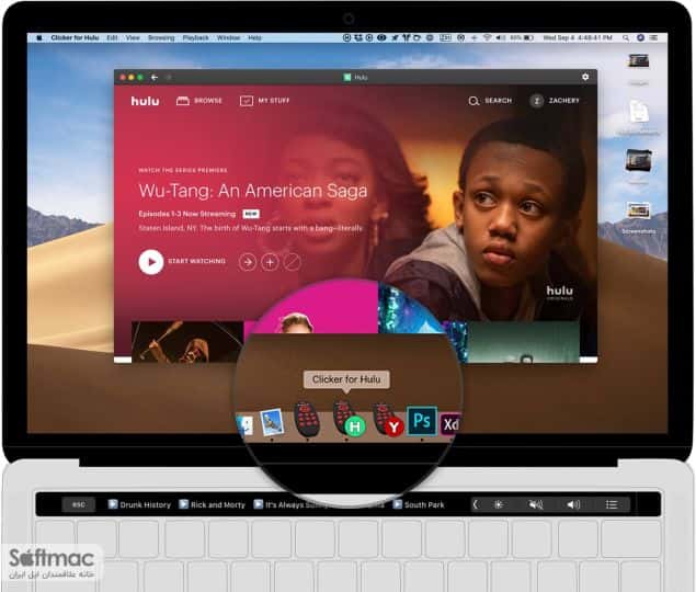 اسکرینشات 2 Clicker for Hulu