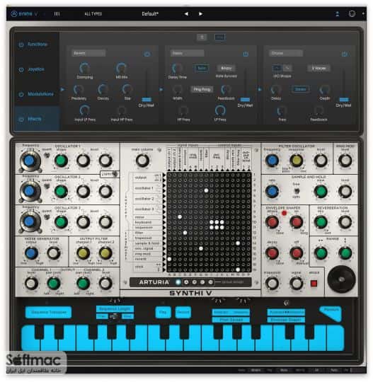 اسکرینشات 2 Arturia Synthi V