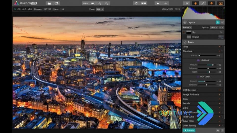 اسکرینشات 1 Aurora HDR