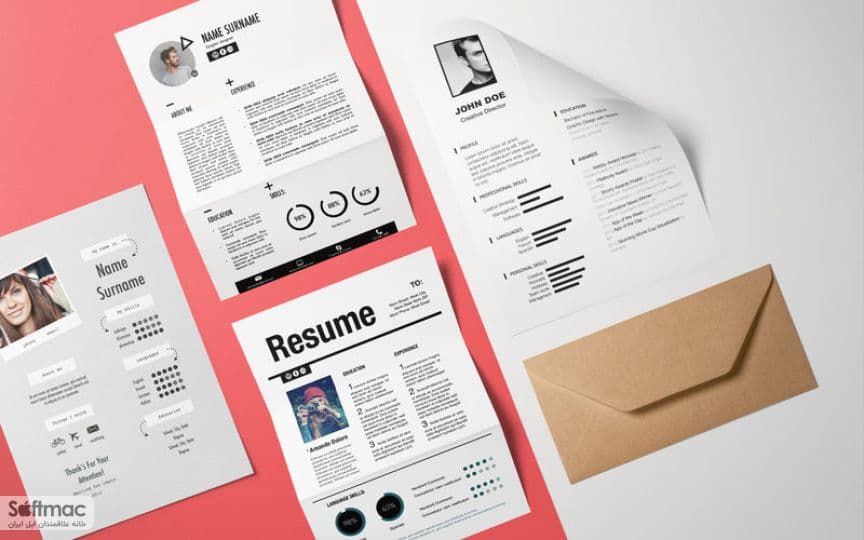 اسکرینشات 1 Resume Templates
