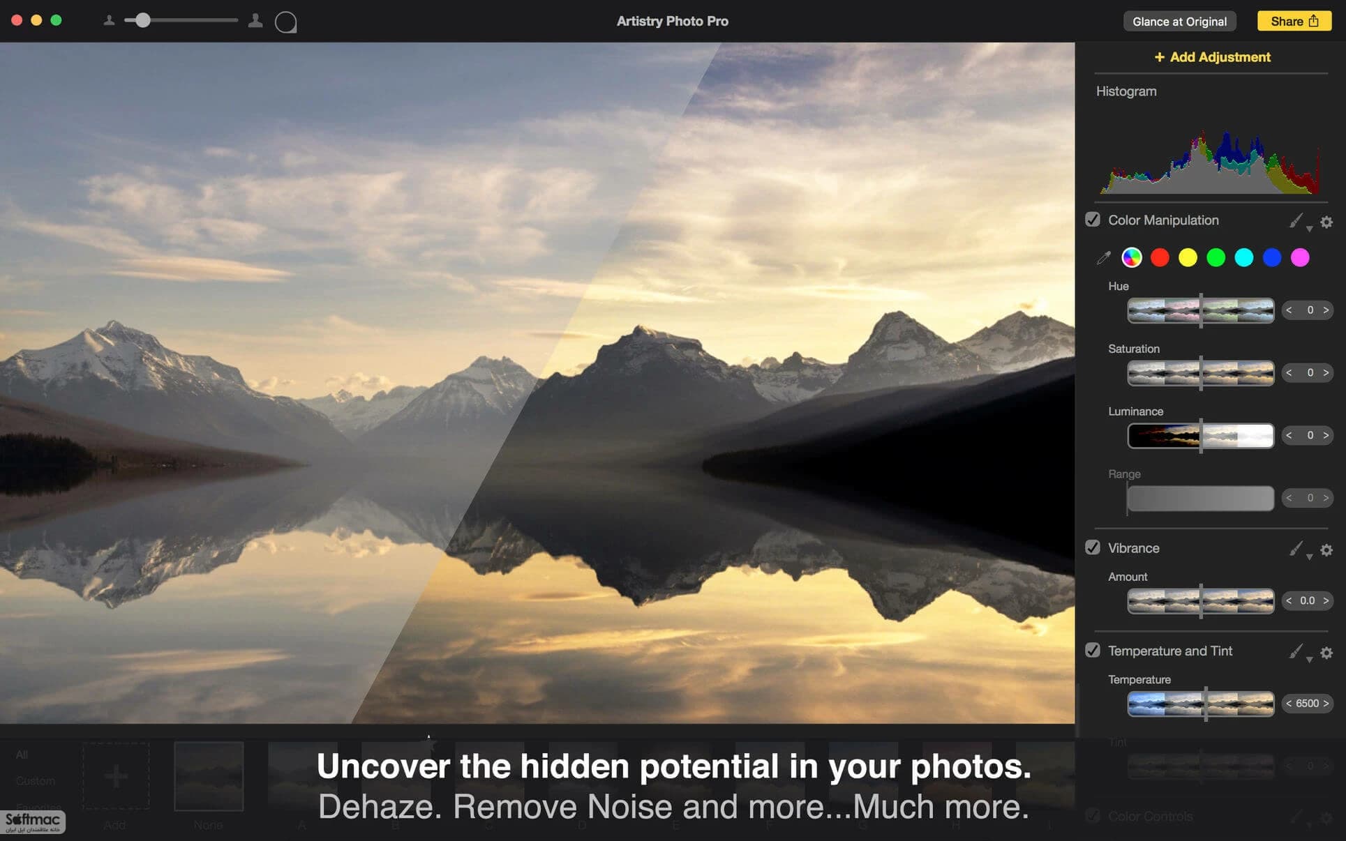 اسکرینشات 1 Artistry Photo Pro