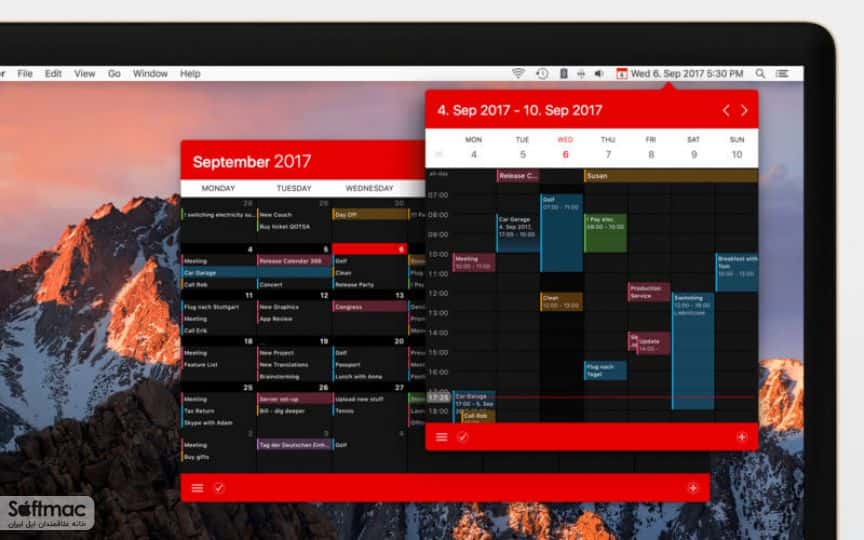 اسکرینشات 2 Calendar 366 II