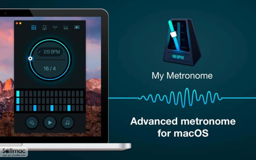 اسکرینشات 3 My Metronome