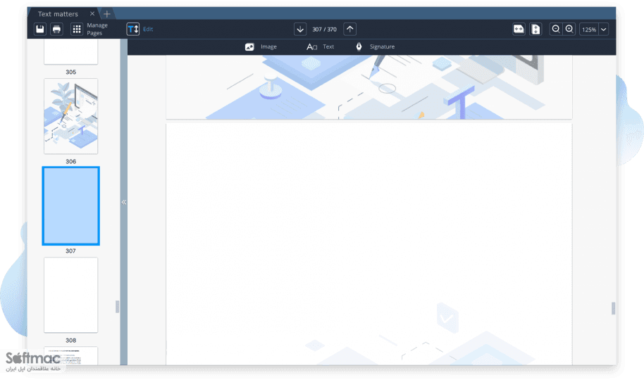 اسکرینشات 1 Movavi PDF Editor