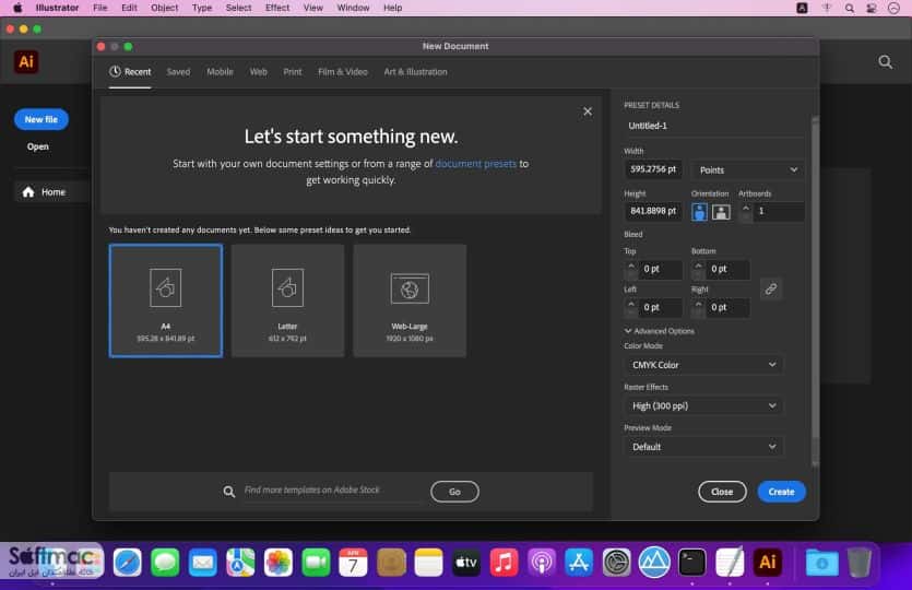 اسکرینشات 2 Adobe Illustrator