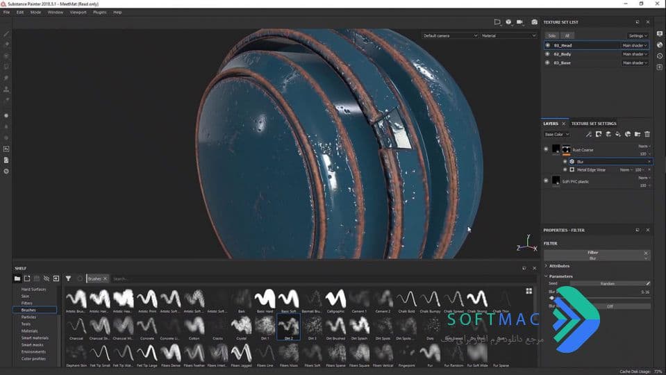 اسکرینشات 1 Substance Painter