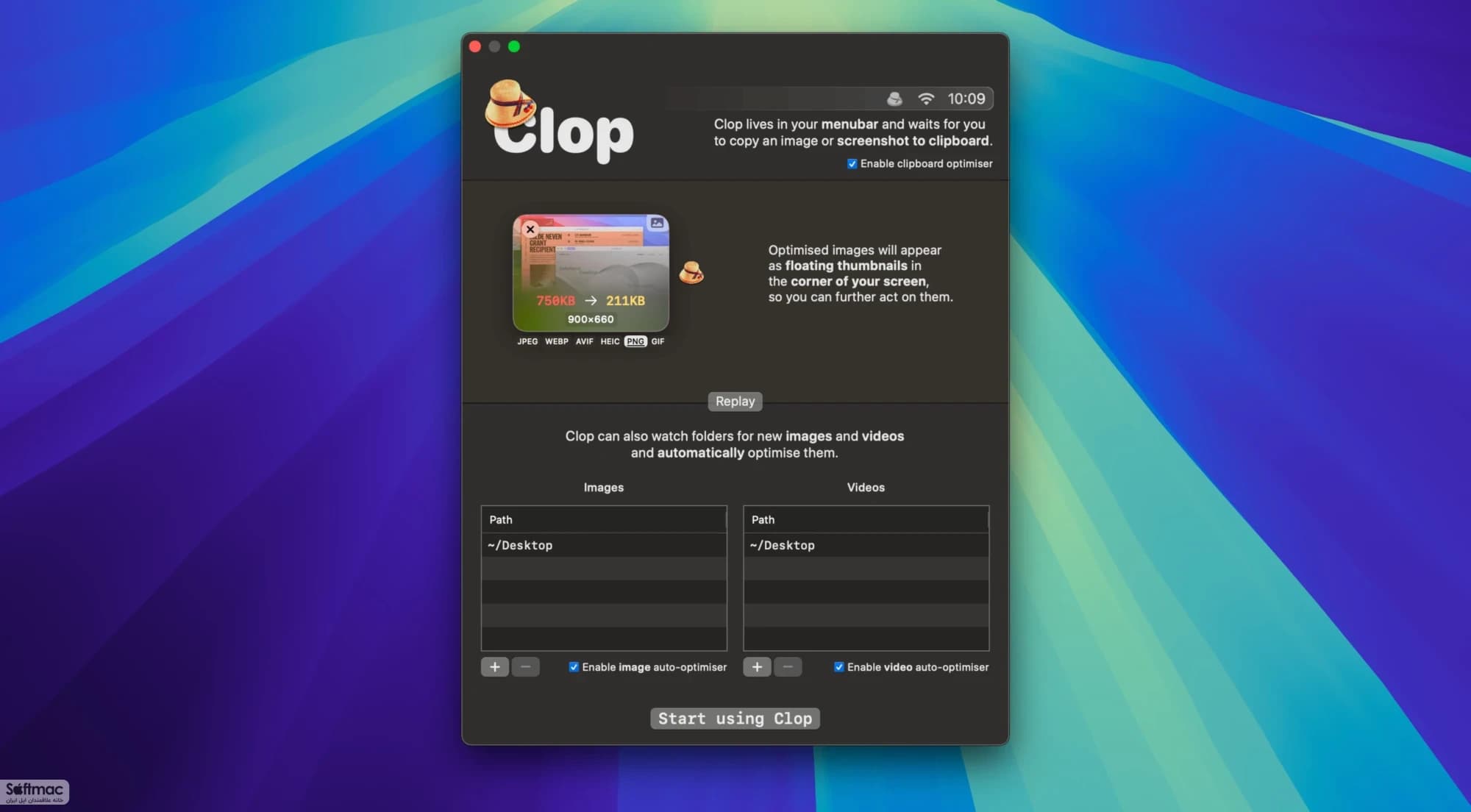 اسکرینشات 1 Clop Pro