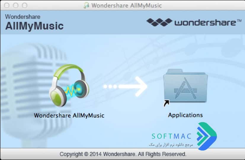 اسکرینشات 2 Wondershare AllMyMusic