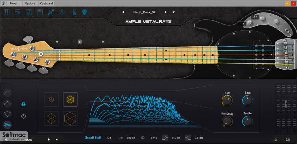 اسکرینشات 1 Ample Sound Ample Bass Metal Ray5