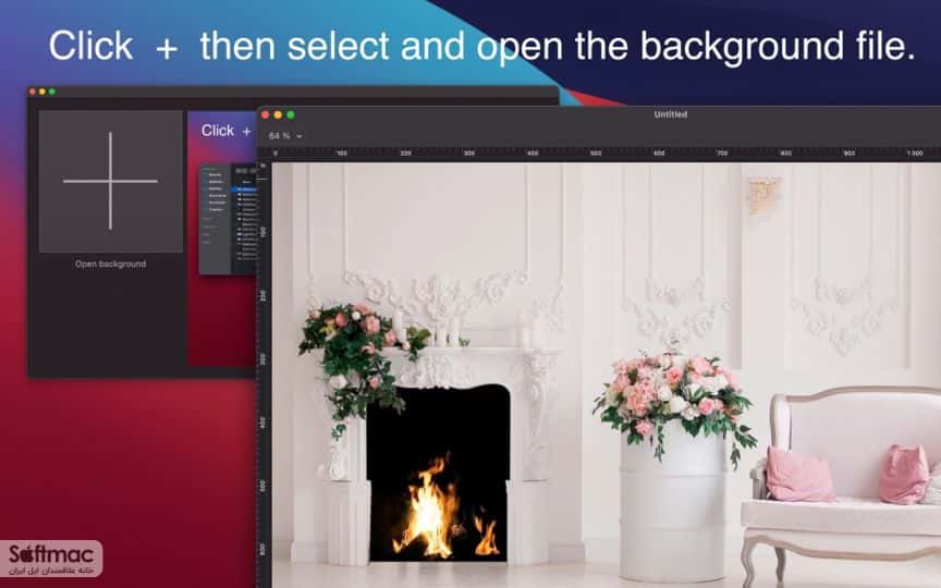 اسکرینشات 3 Virtual Background Customizer