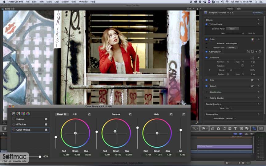 اسکرینشات 2 ColorFinale Pro