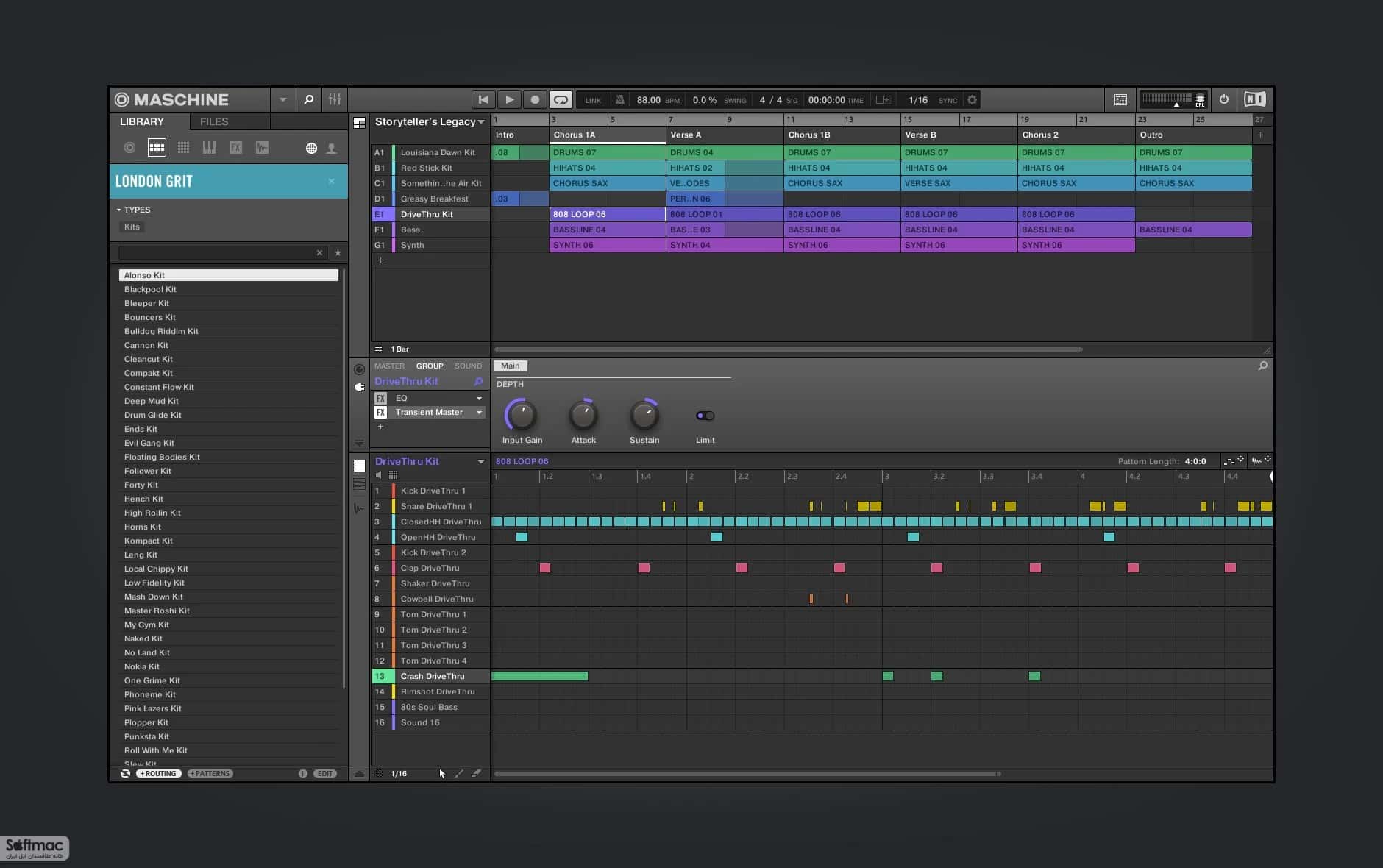 اسکرینشات 3 Native Instruments Maschine