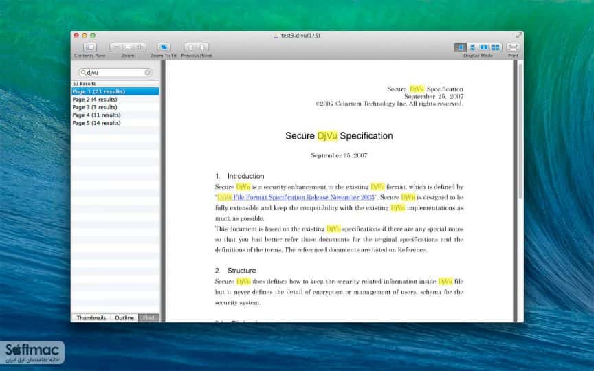 اسکرینشات 2 DjVu Reader Pro