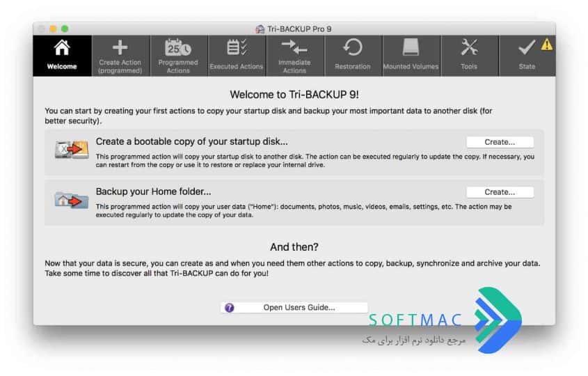 اسکرینشات 3 Tri BACKUP Pro