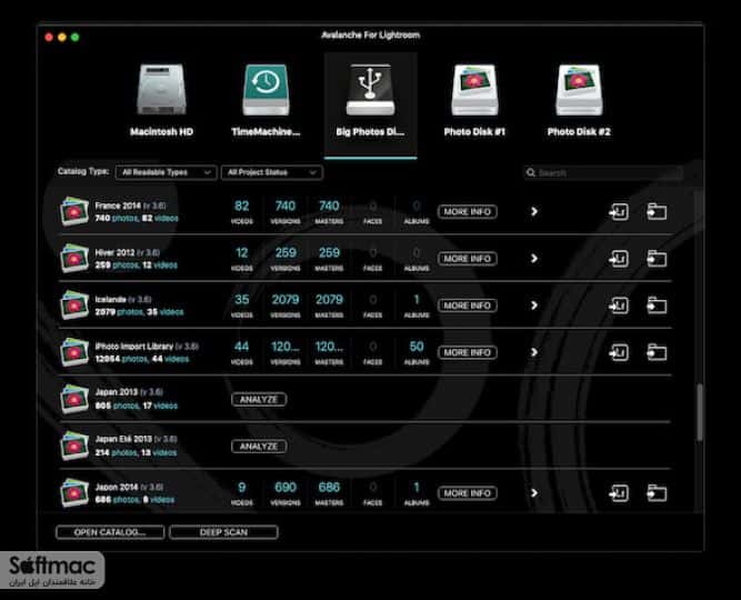 اسکرینشات 2 Avalanche for Lightroom