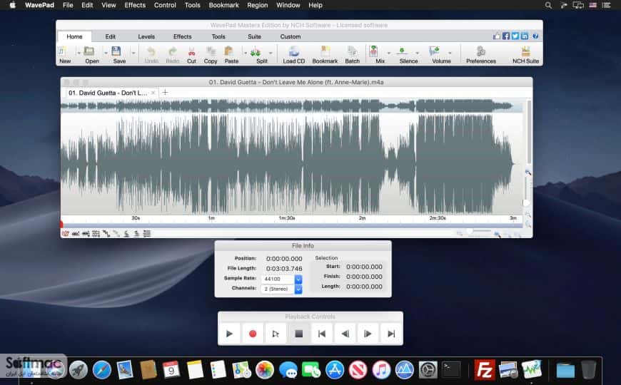 اسکرینشات 3 WavePad Masters Edition