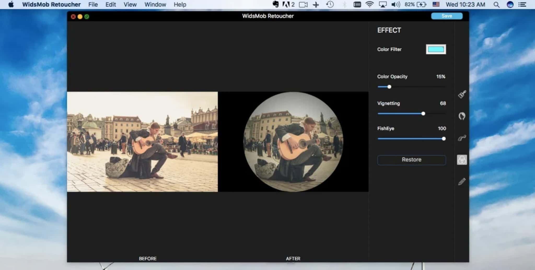 اسکرینشات 2 WidsMob AI Retoucher