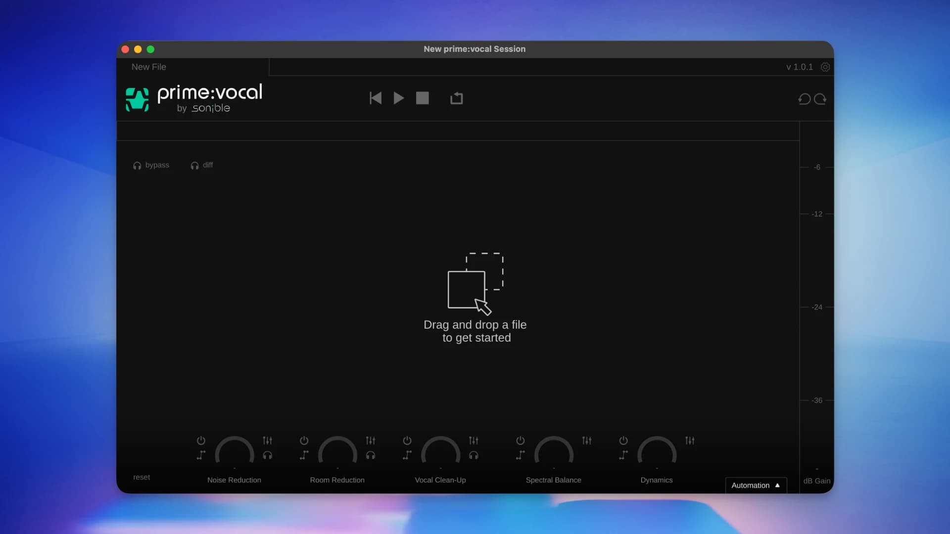 اسکرینشات 1 Sonible prime:Vocal
