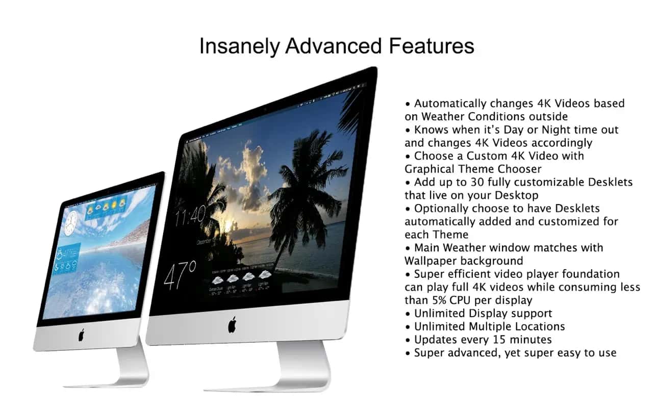 اسکرینشات 5 Motion Weather 4K