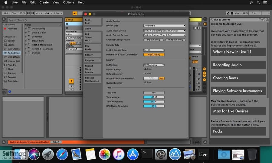 اسکرینشات 1 Ableton Live Suite