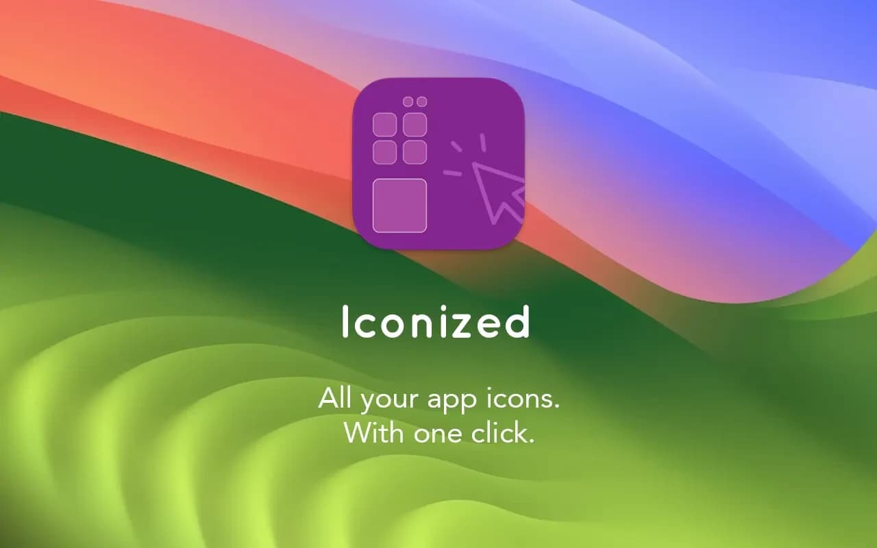 اسکرینشات 1 Iconize