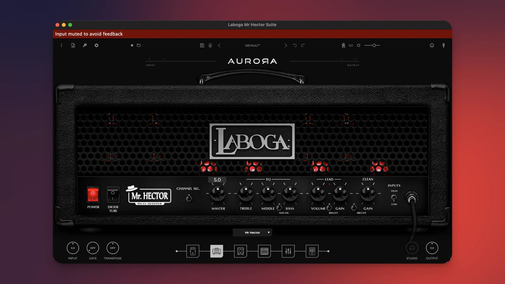 اسکرینشات 1 Aurora DSP Laboga Mr Hector Suite