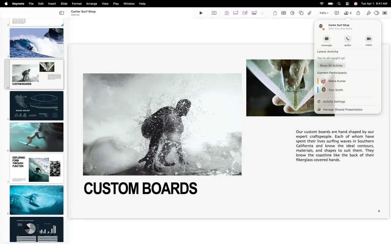 اسکرینشات 6 Keynote Creator Studio