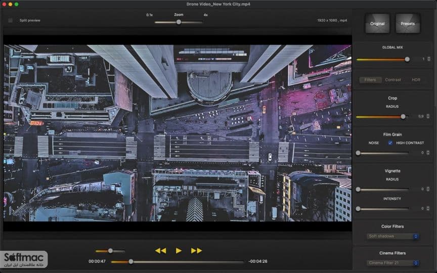 اسکرینشات 1 Cinematic Video Effects