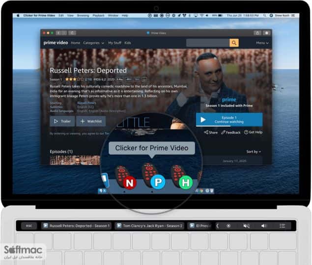 اسکرینشات 3 Clicker for Prime Video