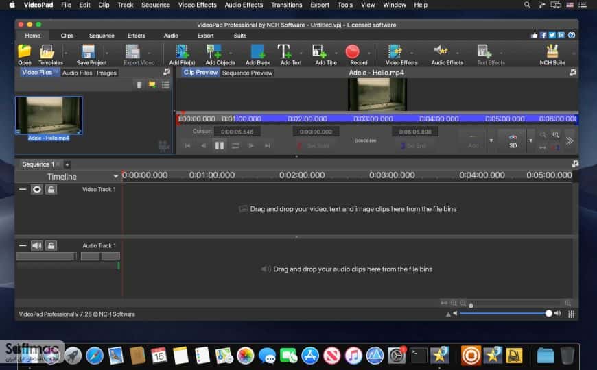 اسکرینشات 2 VideoPad