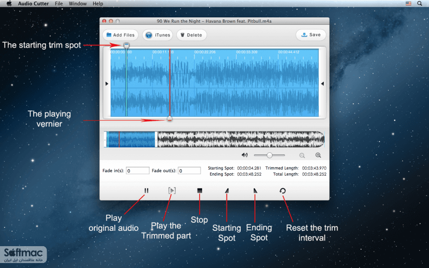 اسکرینشات 1 Audio Cutter