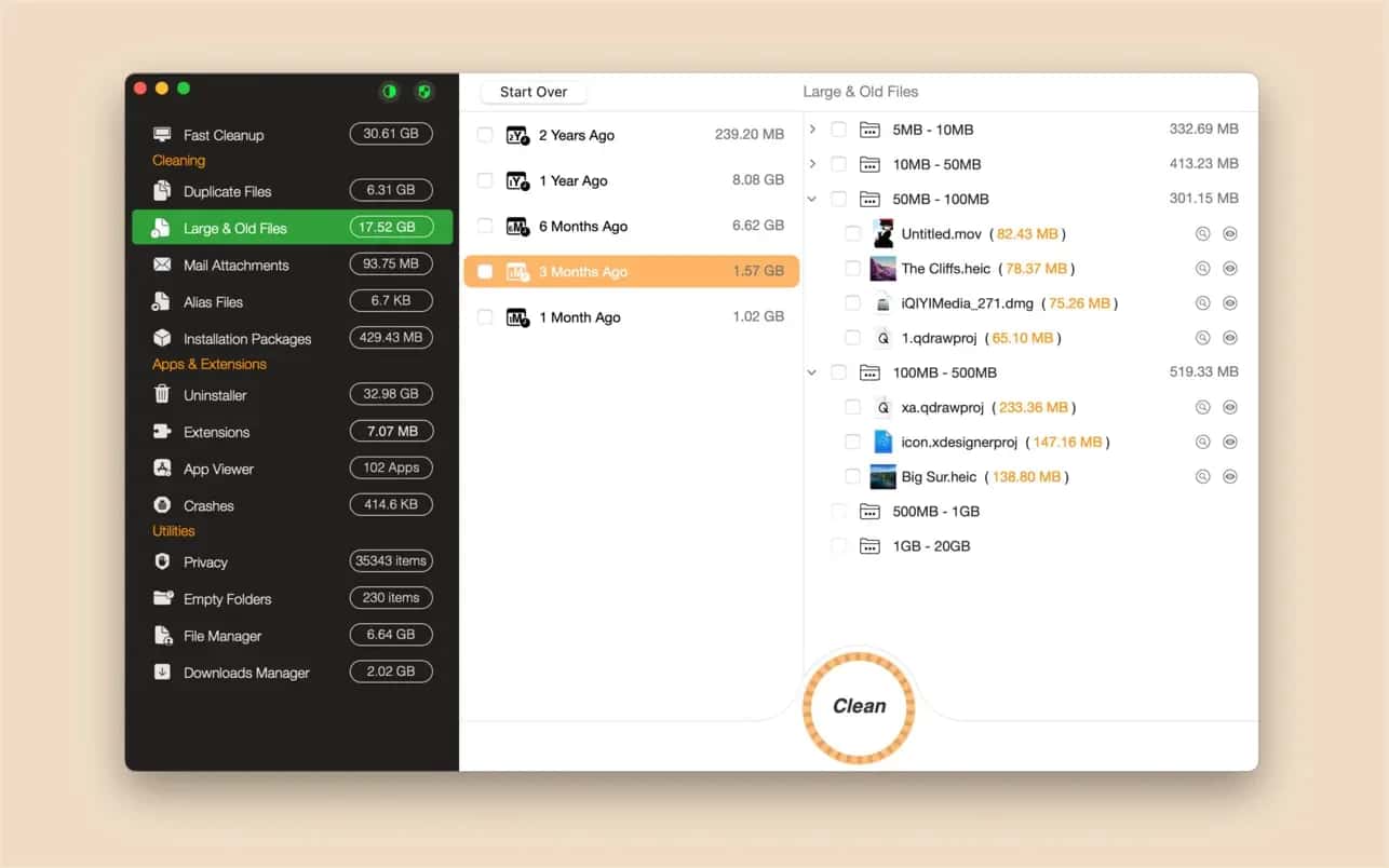 اسکرینشات 5 OS Cleaner Pro