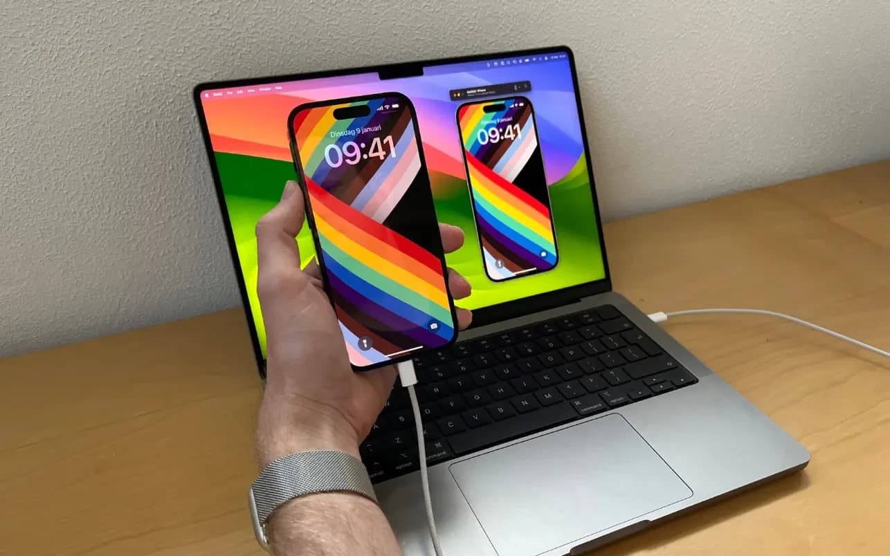 اسکرینشات 1 Bezel • Phone Mirror