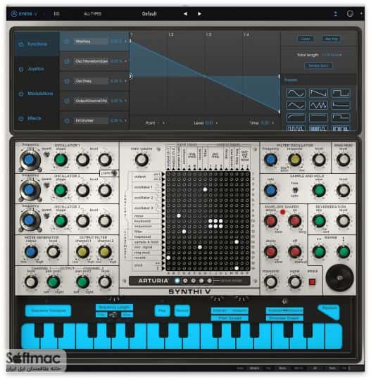 اسکرینشات 3 Arturia Synthi V