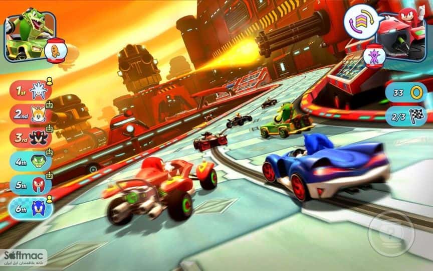 اسکرینشات 3 Sonic Racing