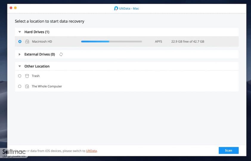 اسکرینشات 1 Tenorshare UltData