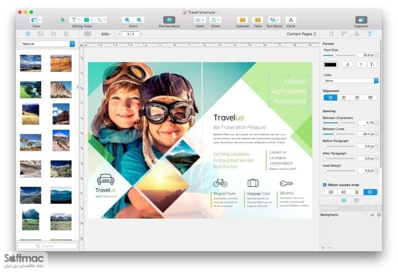 اسکرینشات 1 Swift Publisher