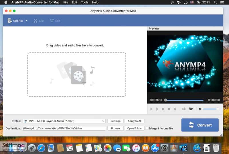 اسکرینشات 3 AnyMP4 Audio Converter